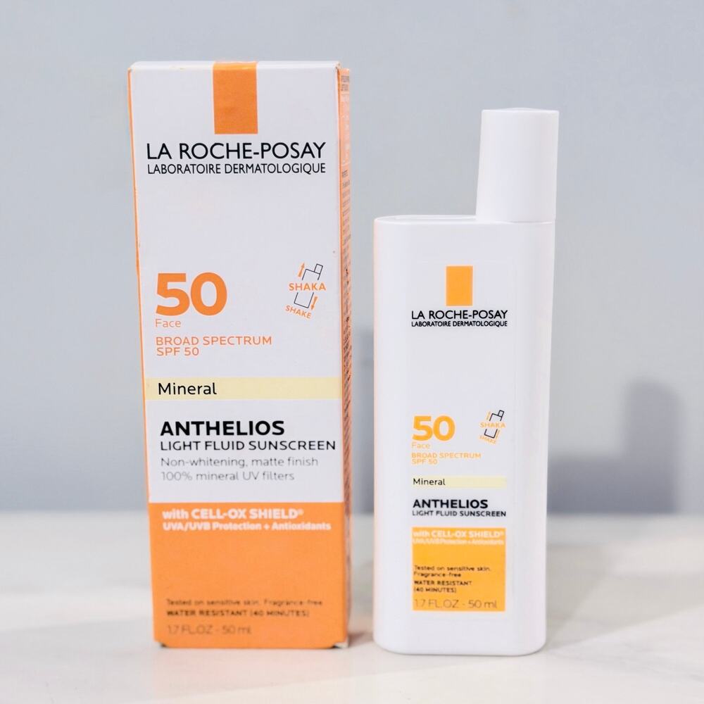 La Roche-Posay Mineral Anthelios Light Fluid Sunscreen SPF 50 Sensitive Skin